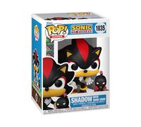 Funko Pop! & Buddy – Figurine en vinyle Shadow The Hedgehog avec DChao – Produits officiels