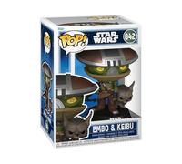 Funko Pop! & Buddy: Star Wars - The Mandalorian and Grogu - Embo & Keibu - Figurine en Vinyle de Collection - Idée Cadeau - Produit Officiel - Jouets pour Enfants et Adultes