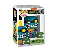 Funko Pop! & Buddy: Teenage Mutant Ninja Turtles (TMNT) - Slash & Turtle Slash & Pre-mutated, Turtle Slash & Turtle Slash - TMNT Retro/Classic - Figurine en Vinyle à Collectionner - Idée de Cadeau