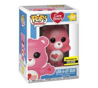 Funko Pop Care Bears Love-A-Lot Bear Chase Vinyl (Ee Exclusive) + Pop Protector