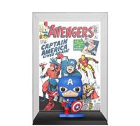 Funko POP ! Comic Covers Captain America #04 | Marvel Avengers Figurine 27 9,5 cm
