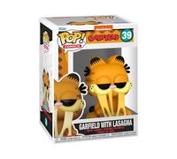 Funko Pop! Comics: Garfield- Garfield with Lasagna Pan - Figurine en Vinyle à Collectionner - Idée de Cadeau - Produits Officiels - Jouets pour Les Enfants et Adultes - Cartoons Fans