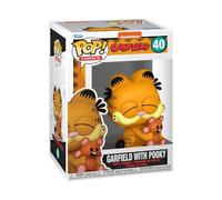 Funko Pop! Comics: Garfield- Garfield with Pooky - Figurine en Vinyle à Collectionner - Idée de Cadeau - Produits Officiels - Jouets pour Les Enfants et Adultes - Cartoons Fans