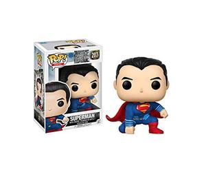 Funko Pop! DC Comics: Justice League - Superman | Goodies Officiels - Figurine Vinyle à Collectionner et Déco Étagère - Idée Cadeau Anniversaire pour Fans et Collectionneurs