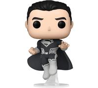 Funko Pop Dc : Justice Ligue L'Snyder Coupe - Noir Suit Superman Vinyle