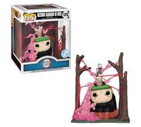 Funko Figurine Pop Deluxe Nezuko Kamado In Web – Vinyle Multicolore Rose