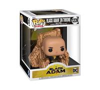 Funko Figurine Pop! Deluxe – Black Adam on Throne – Vinyle officiel
