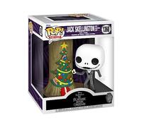 Funko Pop Disney Deluxe The Nightmare Before Christmas 30th Anniversary Jack Skellington With Christmas Door Multicolore
