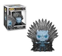 Funko Figurine Pop Deluxe Roi de la Nuit – Game of Thrones S10 – Assis sur le trône