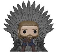 Funko Pop! Deluxe: GOT - Ned Stark on Throne - Game of Thrones- Figurine en Vinyle à Collectionner - Idée de Cadeau - Produits Officiels - Jouets pour Les Enfants et Adultes - TV Fans