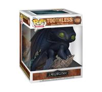 Funko Pop! Deluxe: How to Train Your Dragon Live Action - Toothless - Figurine en Vinyle à Collectionner - Idée de Cadeau - Produits Officiels - Jouets pour Les Enfants et Adultes - Movies Fans