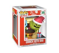 Funko Pop! Deluxe: HtGSC - The Grinch with Bag - How The Grinch Stole Christmas - Figurine en Vinyle à Collectionner - Idée de Cadeau - Produits Officiels - Jouets pour Les Enfants et Adultes