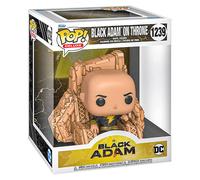Funko Pop Deluxe Noir Adam #1239 Dc Sur Trône Vinyle Figurine 64187 Neuf