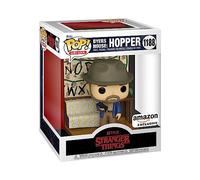 Funko Pop! Deluxe: Stranger Things - Build A Scene - Jim Hopper- Exclusivité Amazon - Figurine en Vinyle à Collectionner - Idée de Cadeau - Produits Officiels - TV Fans