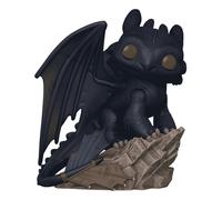 Funko Figurine vinyle Toothless Deluxe 16 cm Bleu Enfants