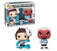 Funko Pop! Demon Slayer - 2 Pack Tanjiro Kamado et Sakonji Summer Convention 2023 (Limited Edition)