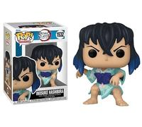 Funko Pop Demon Slayer + Protector : Pop ! Figurine en vinyle d'animation (coffret cadeau livré avec étui de protection de la marque ToyBop Inosuke Hashibira avec kimono)