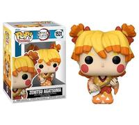 Funko Pop Demon Slayer + Protector : Pop ! Figurine en vinyle d'animation (coffret cadeau livré avec étui de protection de la marque ToyBop ) (Zenitsu Agatsuma avec kimono)