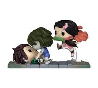 Figurine Funko Pop - Demon Slayer N°1419 - Tanjiro Et Nezuko Vs Le Démon Du Temple (73984)