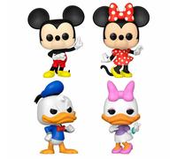 FUNKO POP ! - Disney - 100ème Mickey Minnie Donald Daisy #4er Pack Special Editon