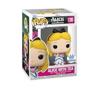 Funko Pop! Disney 75691 Alice au pays des merveilles - Figurine - Alice avec thé et chaise champignon - Tout âge