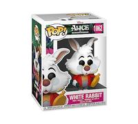 Funko Pop! Disney: Alice 70th- White Rabbit with Watch - Alice in Wonderland - Figurine en Vinyle à Collectionner - Idée de Cadeau - Produits Officiels - Jouets pour Les Enfants et Adultes