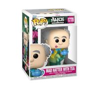 Funko Pop! Disney: Alice in Wonderland Classic - Mad Hatter with Tea - Figurine en Vinyle de Collection - Idée Cadeau - Produit Officiel - Jouets pour Enfants et Adultes