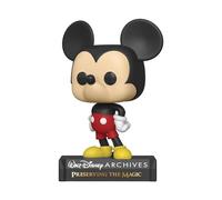 Funko Pop! Disney: Archives-Current Mickey Mouse - Figurine en Vinyle à Collectionner - Idée de Cadeau - Produits Officiels - Jouets pour Les Enfants et Adultes - TV Fans