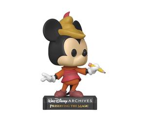 Funko Pop! Disney: Archives-Tailor Mickey Mouse - Disney Standard Characters - Figurine en Vinyle à Collectionner - Idée de Cadeau - Produits Officiels - Jouets pour Les Enfants et Adultes - TV Fans