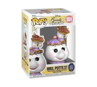 Funko Pop! Disney Beauty and The Beast - Mrs. Potts with Chip | Goodies Officiels - Figurine Vinyle à Collectionner et Déco Étagère - Idée Cadeau Anniversaire pour Fans et Collectionneurs