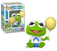 Funko Pop! Disney Disney - Baby Kermit Flocked N°1696 | The Muppets | Édition exclusive officielle | Figurine à collectionner Idée cadeau pour fans | FS