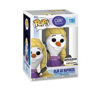 Funko Pop! Disney: Frozen - Olaf As Rapunzel - la Reine des Neiges - Exclusivité Amazon - Figurine en Vinyle à Collectionner - Idée de Cadeau - Produits Officiels - Jouets pour Les Enfants et Adultes