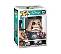 Funko Pop! Disney : L'Étrange Noël de Monsieur Jack - Maire (Blacklight) (édition spéciale du Maire Tan Glitter)