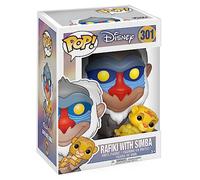 Funko Pop! Disney Lion King Rafiki With Baby Simba - The Lion King - le Roi Lion - Figurine en Vinyle à Collectionner - Idée de Cadeau - Produits Officiels - Jouets pour les Enfants et Adultes