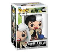 Funko Pop Disney Méchants Cruella d'Enfer - Figurine Vinyle 9 cm
