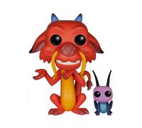 Funko Pop Disney : Mulan - Mushu Et Criquet