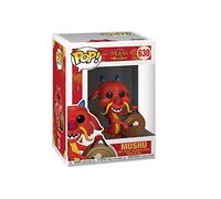 Funko Pop! Disney: Mulan - Mushu with Gong- Figurine en Vinyle à Collectionner - Idée de Cadeau - Produits Officiels - Jouets pour Les Enfants et Adultes - Movies Fans