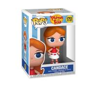 Funko Pop! Disney: Phineas and Ferb - Candace | Goodies Officiels - Figurine Vinyle à Collectionner et Déco Étagère - Idée Cadeau Anniversaire pour Fans et Collectionneurs