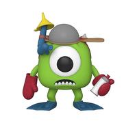 Funko Pop! Disney Pixar: Monsters Inc 20th - Mike Wazowski with Mitts - Monstres et CIE - Figurine en Vinyle à Collectionner - Idée de Cadeau - Produits Officiels - Jouets pour Les Enfants et Adultes