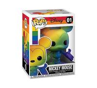 Funko Pop! Figurine en vinyle Mickey Mouse Pride Arc-en-ciel – Produit officiel, Idée cadeau