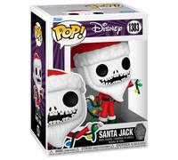 Funko Pop! Figurine vinyle Santa Jack Skellington – The Nightmare Before Christmas 30e – Idée cadeau