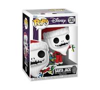 Funko Pop! Figurine vinyle Santa Jack Skellington – The Nightmare Before Christmas 30e – Idée cadeau