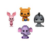 Funko Pop! – Figurine en vinyle Disney Winnie The Pooh Piglet – Pack de 4 – Produits officiels