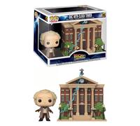 Funko - Figurine Pop! Town Dr. Emmett Brown (Retour vers le Futur) - Vinyle officielle
