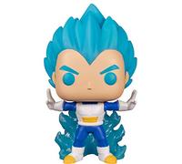 Funko Pop Dragon Ball Super Vegeta Super Sayian Blue Final Flash #713 - Brille dans Le Noir Pop Exclusive Edition Pop Anime Figurine Dragon Ball Z