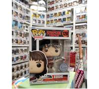 Funko Pop Eddie 1250 - Stranger Things Netflix Special Originelle Vinyl +Film