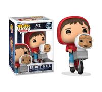 Funko POP Elliott & E.T. in Bike #1252 - Movie - Figurine Vinyle