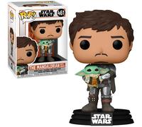 Funko Pop En Vinyle The Mandalorian Avec Grogu 461 Action Figure