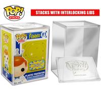 FUNKO POP Étui De Protection Premium En Acrylique Extra Clair