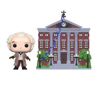 Funko - Figurine Pop! Town Dr. Emmett Brown (Retour vers le Futur) - Vinyle officielle